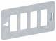 OBO Bettermann 6108026 OBO CP45-TP 4SI carrier plate snap-in for 4 connectors 