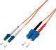 Equip Patchkabel LC->SC 2.00m Multimode Duplex OM1 orange Polybeutel