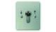 KN 322100 Nienhaus key switch AP 2-side pushbutton 1-pole.