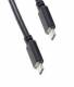 Kabel USB, C(St) => C(St), 2,0m, USB3.1, schwarz, Gen 2