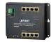 PLANET Industrial 8-Port 10/100/1000T 802.3at PoE + 2-Port