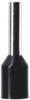 RED 2250-30-0044 Aderendhülsen isoliert 1,50 mm² 8 mm schwarz 