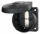 Mennekes 11312 16A2P + E 230V, SCHUKO-growing outlet IP54