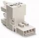 WAGO 890-994 h distributor 1 x plug / 2 x socket 4p 100% protected against mismating