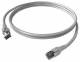ZVK EasyLan CP1KADADA0010 FlexBoot Kat.6 Patchkabel Kl.EA geschirmt grau 1,0m