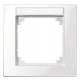 Merten 514119 M-PLAN-Frame 1-gang, can be labeled polarwhite