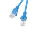 Lanberg PCU6-10CC-0050-B Patch cable CAT.6 UTP 0.5 m Fluke certificate blue