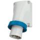 Mennekes 356 63A 4P 9H 230V Wandstecker IP67