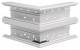 Hager BR652103D7035 external corner made of basic profile plastic OT2x80 light gray