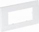 OBO Bettermann 6119342 OBO AR45-F2 RW cover frame module 45.2-fold 84x140mm pure white 