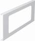 OBO Bettermann 6194184 OBO D2-3 110RW upper part device installation 3f 110x300 PVC pure white RAL9010 