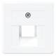 Jung 169-1UAEWW Abdeckung für IAE/UAE 1x8polig CD alpinweiß