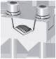 Siemens 3NP19411BB10 3NP1941-1BB10 prism terminal 70–150 mm² for NH1 1-pole with flat connection