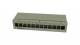 Keystone, module support, patch panel for 12xTP module, surface, light gray, Synergy 21