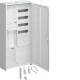 Hager ZB32ET216W1 Zählerschrank, universell, 1 ZP, BKE-I, APZ, VT5, H=1100 mm, 2-fach