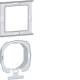 Hager WAA1101 sealing set for socket outlets/central units A.x/C.x