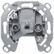 Berker 451515 Antennen-Steckdose 2Loch TV,FM 15dB Durchgangsdose