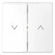 Merten MEG3855-6035 rocker for roller shutter switches and buttons lotus white