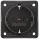 SCHUKO 9419505 Berker Integro, inserts, matt black