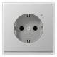 Jung AL1520-OLNW SCHUKO socket with LED light