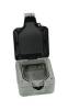 Synergy 21 S216330V2/S216364/S216381 Dosen TP, aufputz (IP66), 2-fach, eckiger Außenrahmen, CAT6A, Keystone Slim-line/Short 3P, reinweiß,