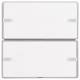 Berker 80142321 Tastsensor 2fach Komfort mit B-feld KNX Q.x alu samt lackiert