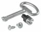 Schneider Electric NSYTDBCRN Schneider double-bit lock insert 3mm (standard) Material: Zamak.