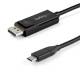 STARTECH.COM 3.3 ft. 1m USB C to DisplayPort 1.4 Cable Bidirectional 8K 30 HBR3 Thunderbolt 3 / USB-C Adapter Cable