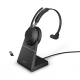 Jabra Evolve2 65 Link380a MS Mono Stand schwarz