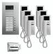 TCS PVU1660-0010 Video:pack6 color 6 Tasten z.Freisprechen