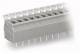WAGO 255-436 terminal strip for circuit boards 0.08-2.5 mm² gray