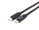 Equip 128348 Kabel USB-C3.2->C Gen1 PD60W St/St 0.50m schwarz