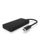 Hub 4-Port IcyBox USB 3xType-C => 1xType-C PD bis 100W