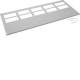 Hager FZ745D Locking plate open for enclosure universal IP54 SKI 20x1350x600 mm