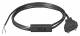 Vossloh-Schwabe 992108 Houben Eurozuleitung 3m schwarz 2x0,75 Eurostecker