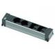 Bachmann 916.0601 Outlet unit Powerframe 2xSchuko 2xABD, black