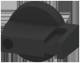 Siemens 3LD92031A 3LD9203-1A Betätigungsknebel Knebel schwarz ohne Sichtblende