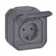 Legrand 069799L Plexo New FRAP socket outlet with grounding contact, socket type EB, IP44