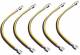 Schweitzer ZAX 7810 5 Erdungsleitungen 4qmm mit 6,3 mm Flachst. Länge 290mm