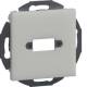 Hager GSETMM3019016 mounting frame 1-way for multimedia connections type 30
