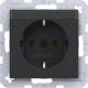 Hager WAS1101BM Steckdose SCHUKO Beschriftungsfeld Steckklemmen A.x/C.x