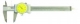 MIB Messzeuge 01004016 Precision Clock caliper TOP reading 00:02 = 2/100mm plated