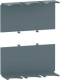 Hager HYT050H Terminal cover P250 rear for connection extension 3P