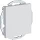 Hager GZBLIND7035 Mounting frame with central disc 55 Blind light gray