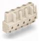 WAGO 722-732 Female connector light gray, light gray RM7,5mm Einlötst. just