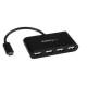 STARTECH.COM 4-Port USB-C Hub - Mini Hub - USB-C to 4x USB-A - USB 2.0