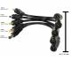 Synergy 21 S21-LED-001028 ALLNET replacement power supply e.g. Hollow socket -> hollow plug adapter 5.5/2.1mm -> 4.0/1.7mm