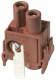Walther-Werke 771401 Walther Buchseneinsatz MO 2P (1+PE) bis 80A mit Schraubanschluss