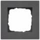 GIRA 0211235 Abdeckrahmen 1f flach Gira E2 Anthrazit