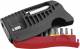 Cimco 114594 bit box with adjustable ratchet function, 10 pieces